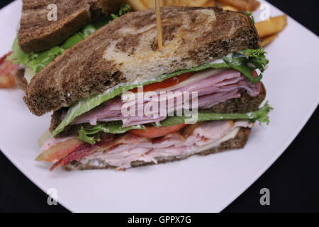 Club Sandwich Stock Photo