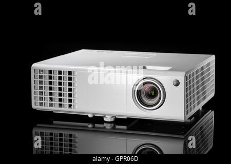 multimedia projector isolated on black Stock Photo