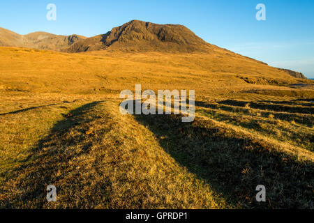 Abandoned Run-rig Strips, an Early System of Land Tenure and Cultivation  Visible at Clachtoll, Assynt, NW Highlands, Scotland, UK Stock Photo - Alamy