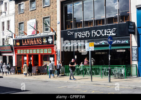 The Irish House, an Irish style public House in Ranelagh Street, Liverpool city centre. Stock Photo