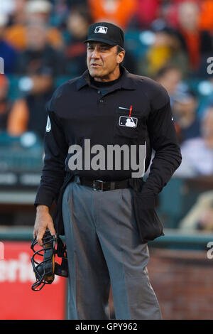 Major League Umpires L R Manny Editorial Stock Photo - Stock Image