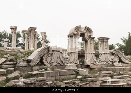 Yuanmingyuan, Old Summer Palace in Beijing, China Stock Photo