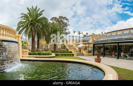 The renovated Seppeltsfield Winery complex in the Barossa Valley, South Australia, Australia. Stock Photo