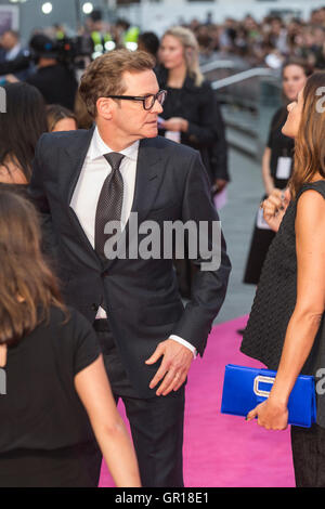 London, UK. 5 September 2016. Actor Colin Firth. VIP red carpet arrivals for the World Premiere of the movie Bridget Jones's Baby in Leicester Square, London. Credit:  Bettina Strenske/Alamy Live News Stock Photo