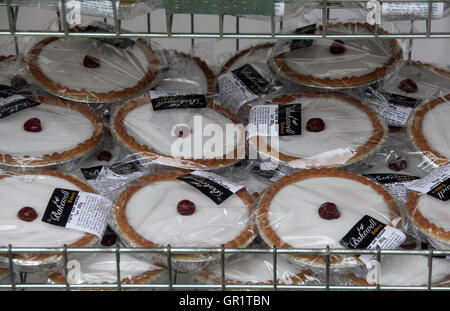 Bakewell Tarts Stock Photo