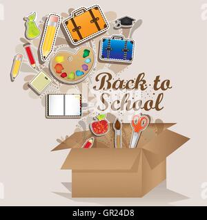 back to school Stock Vector