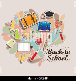 back to school Stock Vector
