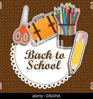 back to school Stock Vector