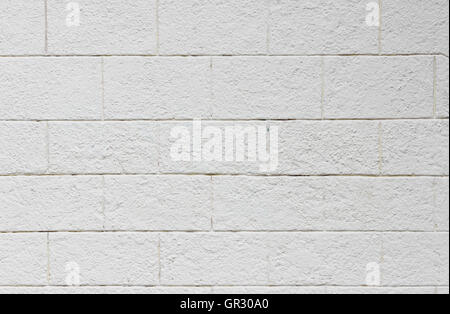 background texture of white Lightweight Concrete block, Foamed  , raw material for industrial wall or house Stock Photo