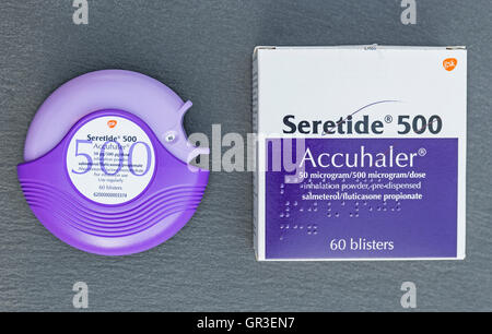 Seretide Inhaler Stock Photo: 57393631 - Alamy