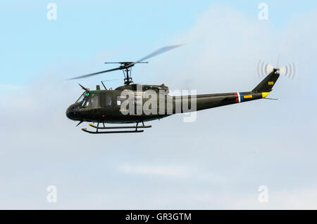 Bell UH-1 Iroquois (known as the 'Huey') helicopter, used extensively during the Vietnamese War. Stock Photo