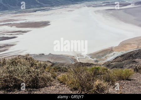 Badwater Basin in Death Valley National Park, California Stock Photo
