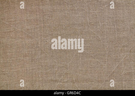 Natural linen texture or background. Stock Photo