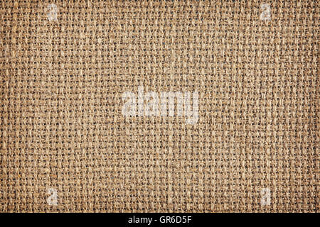 Close up picture of natural linen texture or background. Stock Photo