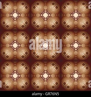 Vintage seamless pattern or background ornament, eps 10 vector illustration. Stock Vector