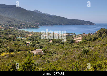 Landscape Near Procchio, Northern Coast, Elba, Tuscany, Italy, Europe Stock Photo