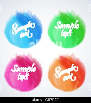Vector colorful banners Stock Vector