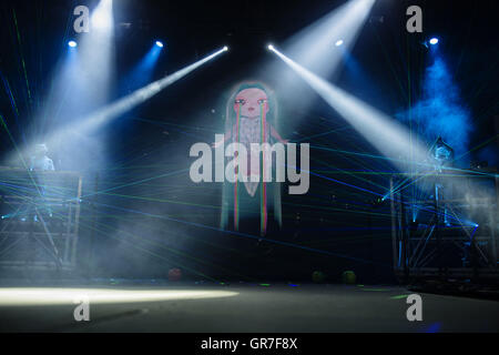 The Studio Killers At Ruisrock 2015 Stock Photo - Alamy