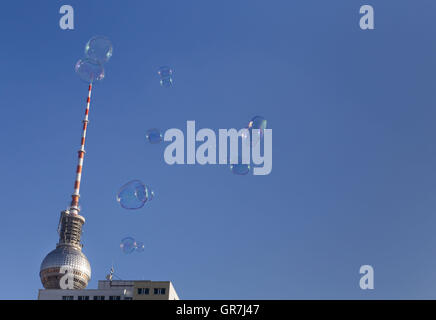 Fernsehturm Berlin Stock Photo