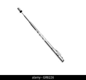 Laser Pointer With Antenna. Isolated on white background with clipping path and copy space Stock Photo