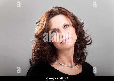 Smiling Woman Stock Photo