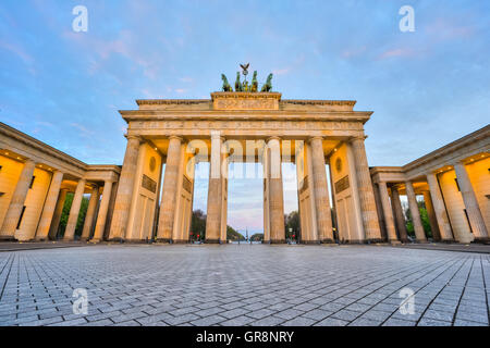 Brandenburger Tor in Berlin, Germany. Stock Photo