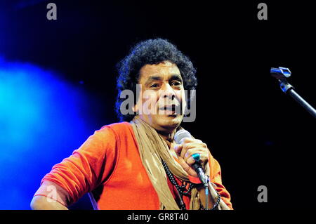 Mohamed Mounir In Concert Stock Photo