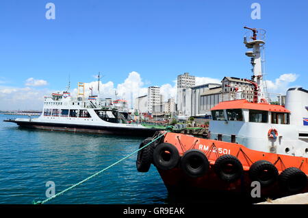 Port Area Haydarpasa, Asian Part Of Istanbul Stock Photo