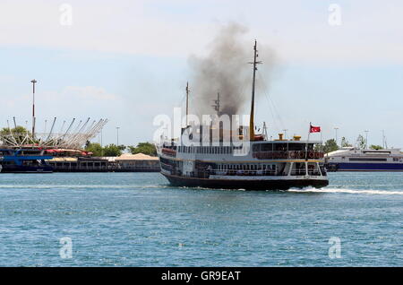 Harbour Area Of Kadiköy, Asian Part Of Istanbul Stock Photo