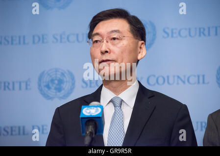 South Korean Deputy Permanent Representative to the UN Hahn Choong-hee ...