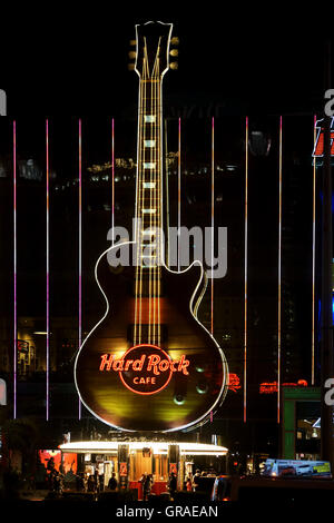 Hard Rock Cafe Las Vegas Stock Photo
