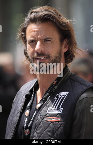 Actor Stephan Luca At The Harley Days In Hamburg Stock Photo
