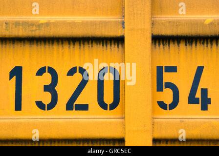 Hamburg Container Detailed Numerical Code