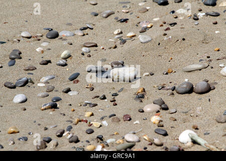Stones On The Beach Stock Photo