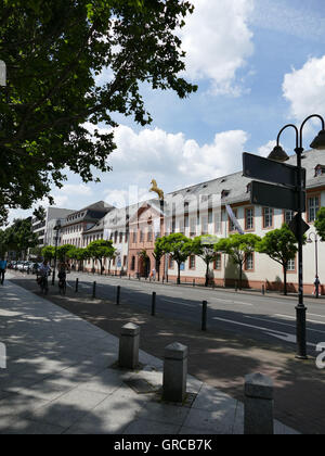 Landesmuseum, Mainz, Rhineland-Palatinate, Germany Stock Photo