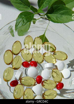 Tablets Cocktail, Symbol Stock Photo - Alamy