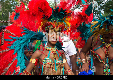 Brooklyn, United States. 05th Sep, 2016. Brooklyn celebrates the 49th West Indian American Day Carnival and Parade. Under the theme, One Caribbean One People One Voice, the West Indian American Day Carnival Association hosted its annual Labor Day celebration. © Corazon Aguirre/Pacific Press/Alamy Live News Stock Photo