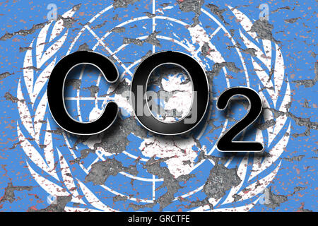 United Nations Un Climate Treaty Stock Photo