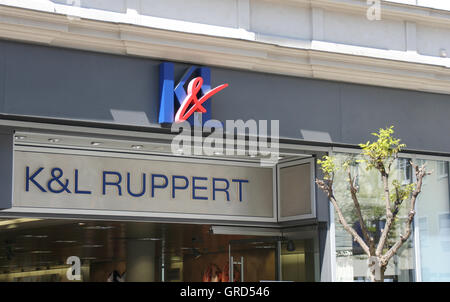 Logo K Amp L Ruppert Stock Photo