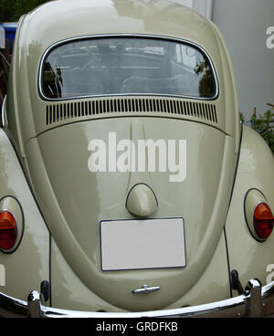 Oldtimer, Vw Beetle From The 1950S Stock Photo