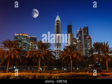 Nightlife in Dubai. UAE. November 18, 2012 Stock Photo