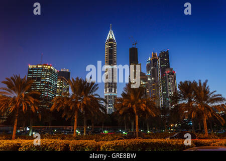 Nightlife in Dubai. UAE. November 18, 2012 Stock Photo