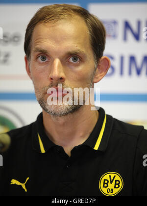 Thomas Tuchel Coach Borussia Dortmund Stock Photo