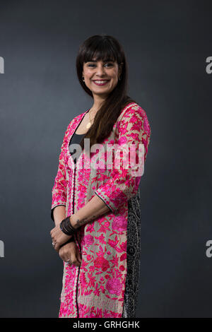 Pakistani food writer, author and cookery teacher Sumayya Usmani. Stock Photo