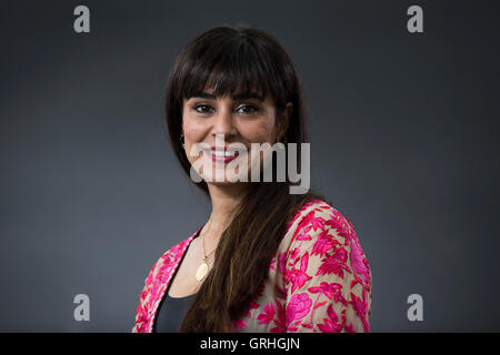 Pakistani food writer, author and cookery teacher Sumayya Usmani. Stock Photo