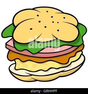 Hamburger Stock Vector