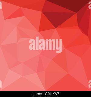 Medium Violet Red Abstract Low Polygon Background Stock Vector