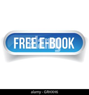 Free e-book button vector Stock Vector