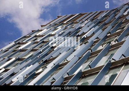 The Blue Fin Building in Southwark Street, Bankside, London designed by architects Allies and Morrison Stock Photo