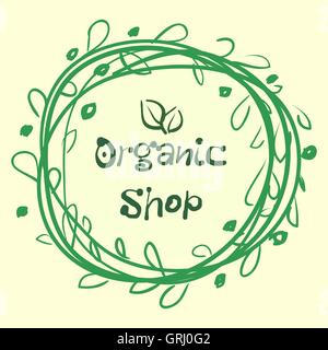 Flat label collection of 100 organic product and premium quality natural food badge elements. Isolated on white background. desi Stock Vector